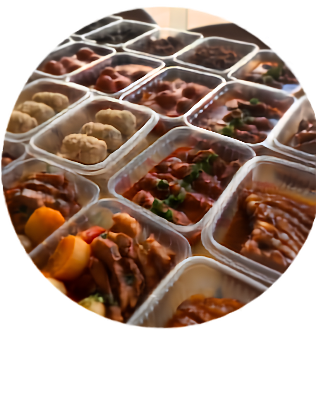 Seleção de proteínas artesanais da semana preparadas pela Chef Helô
